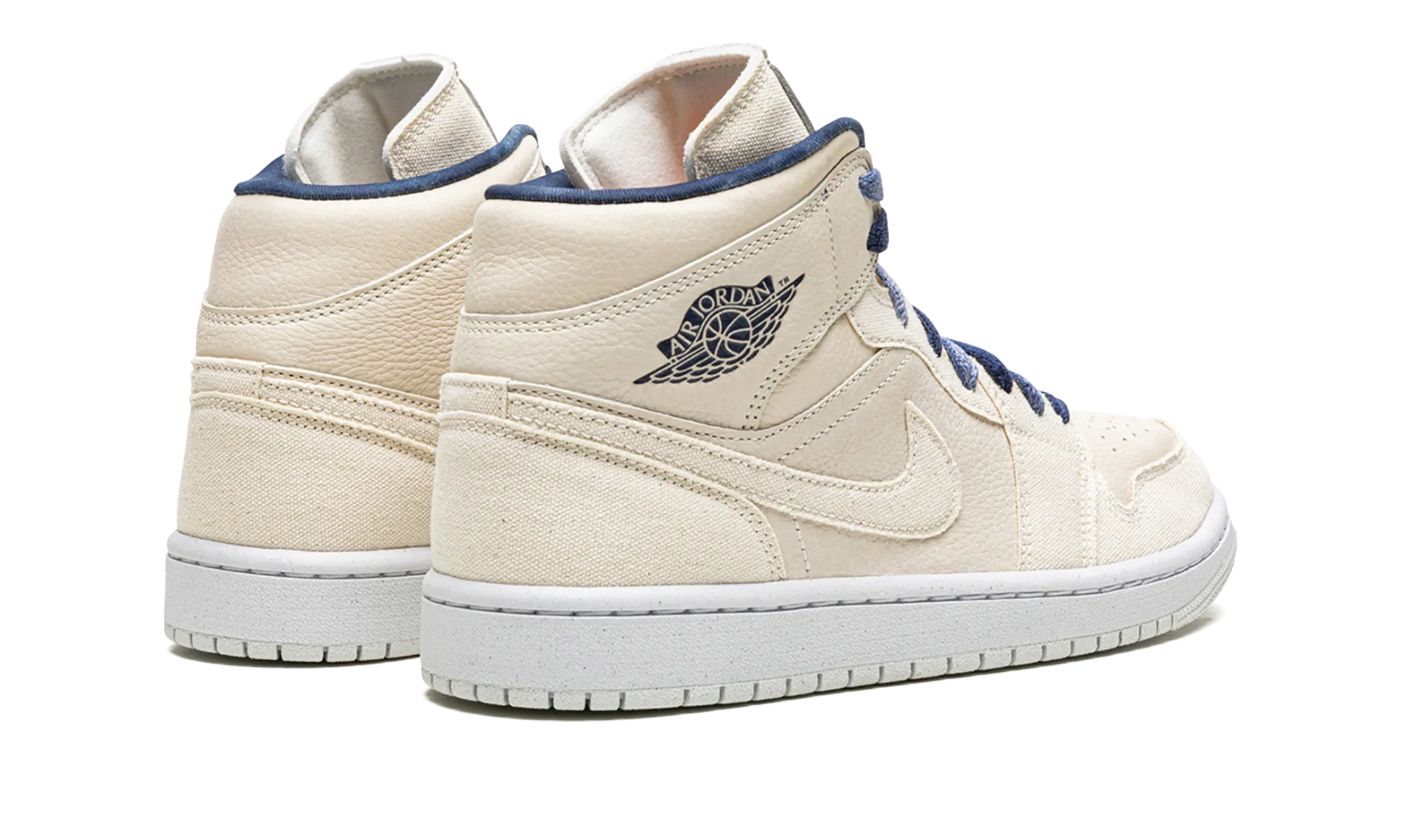 Ultra Responsive Foam Casual cushioning AIR JORDAN 1 MID WMNS "Sanddrift"