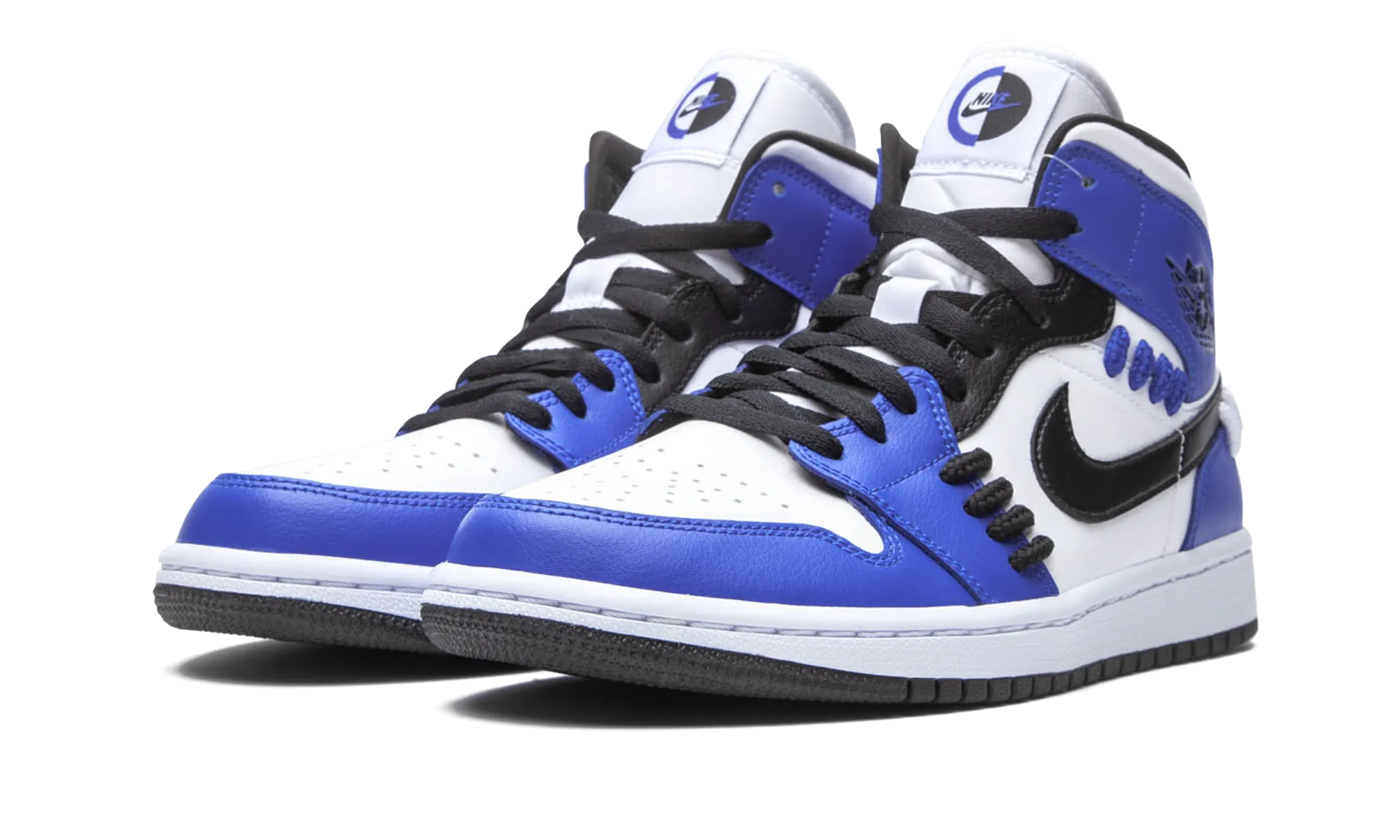 Slip Resistant Surface AIR JORDAN 1 MID WMNS "Sisterhood - Game Royal"