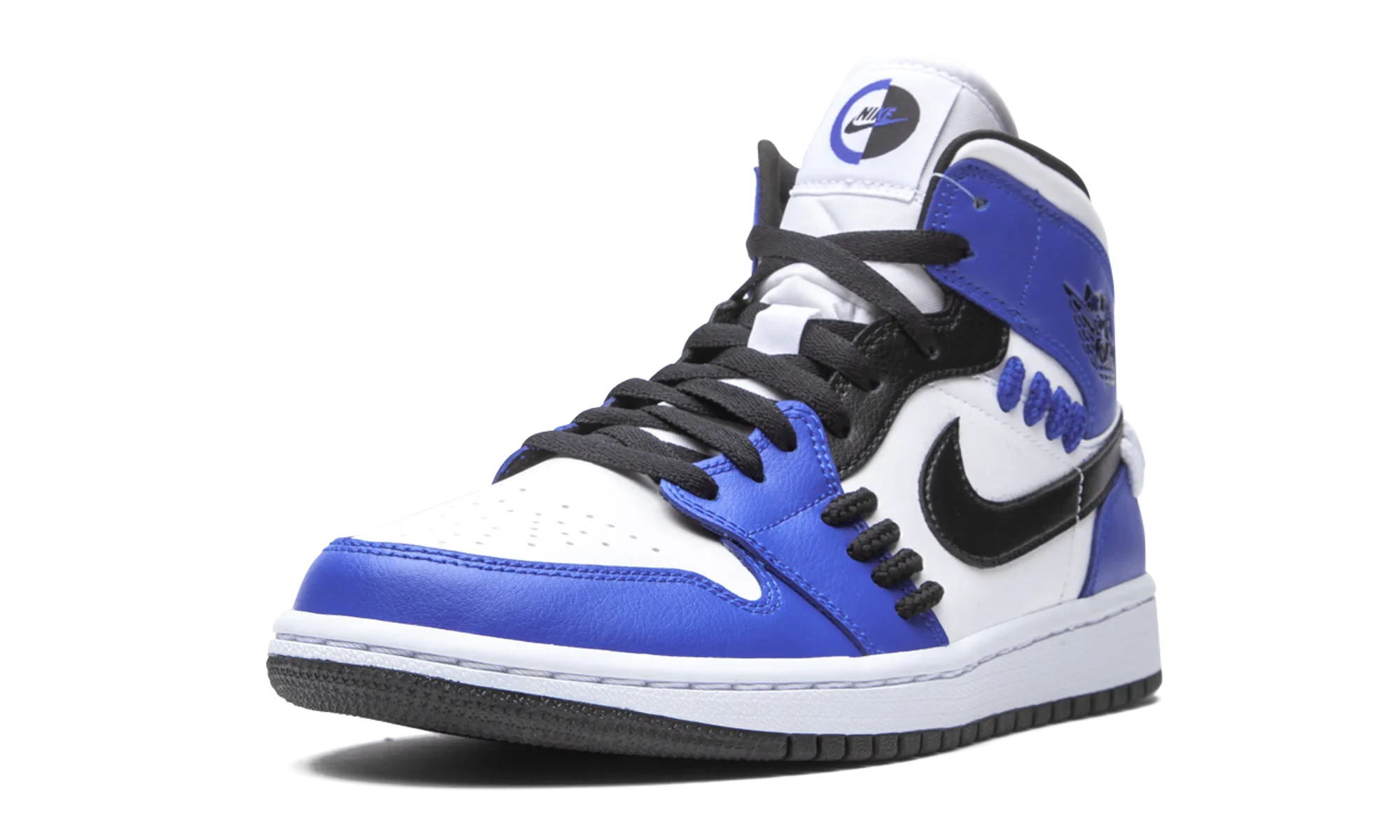 AIR JORDAN 1 MID WMNS "Sisterhood - Game Royal" Wear Flex Rigidity Control