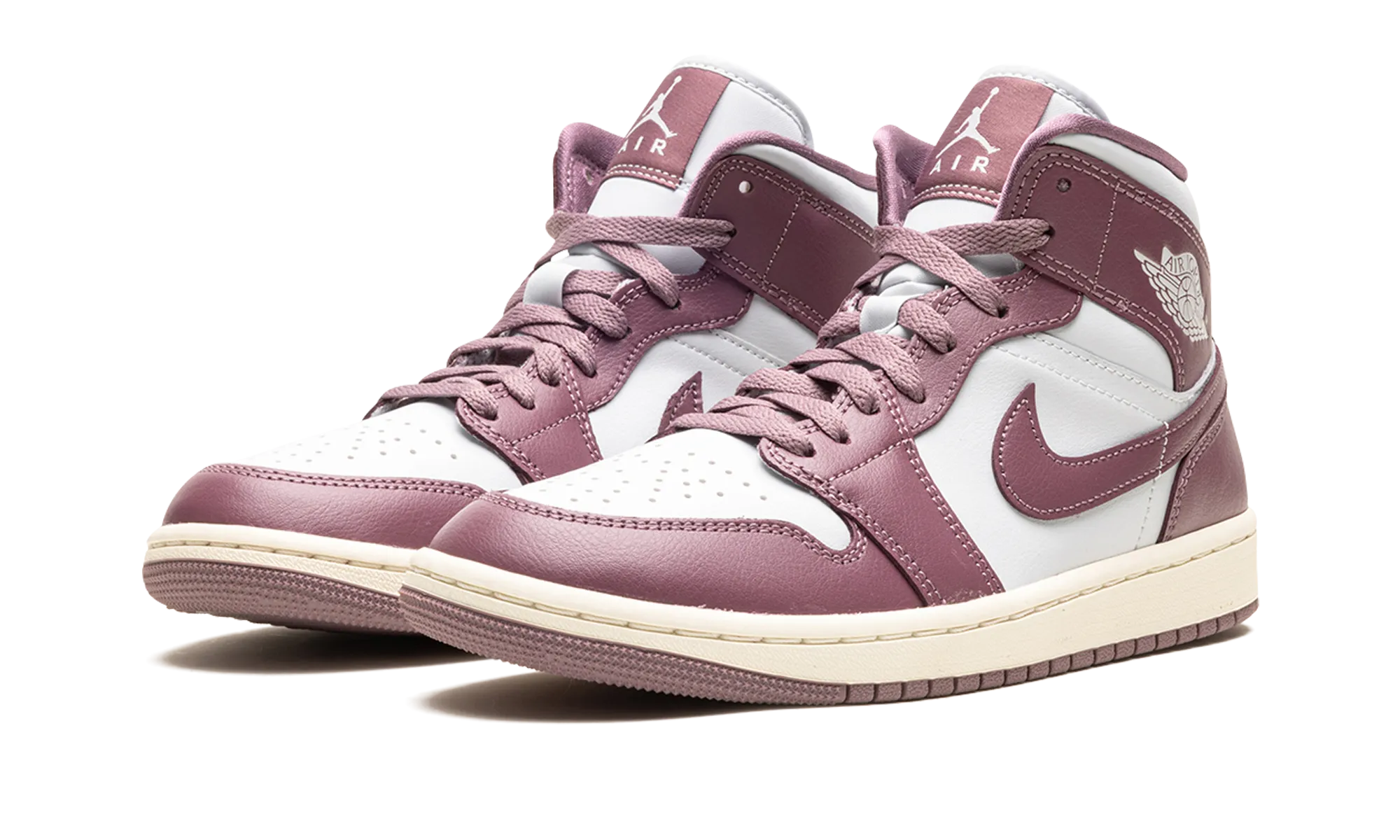 Breathable Upper Balance Motion AIR JORDAN 1 MID WMNS "Sky J Mauve"