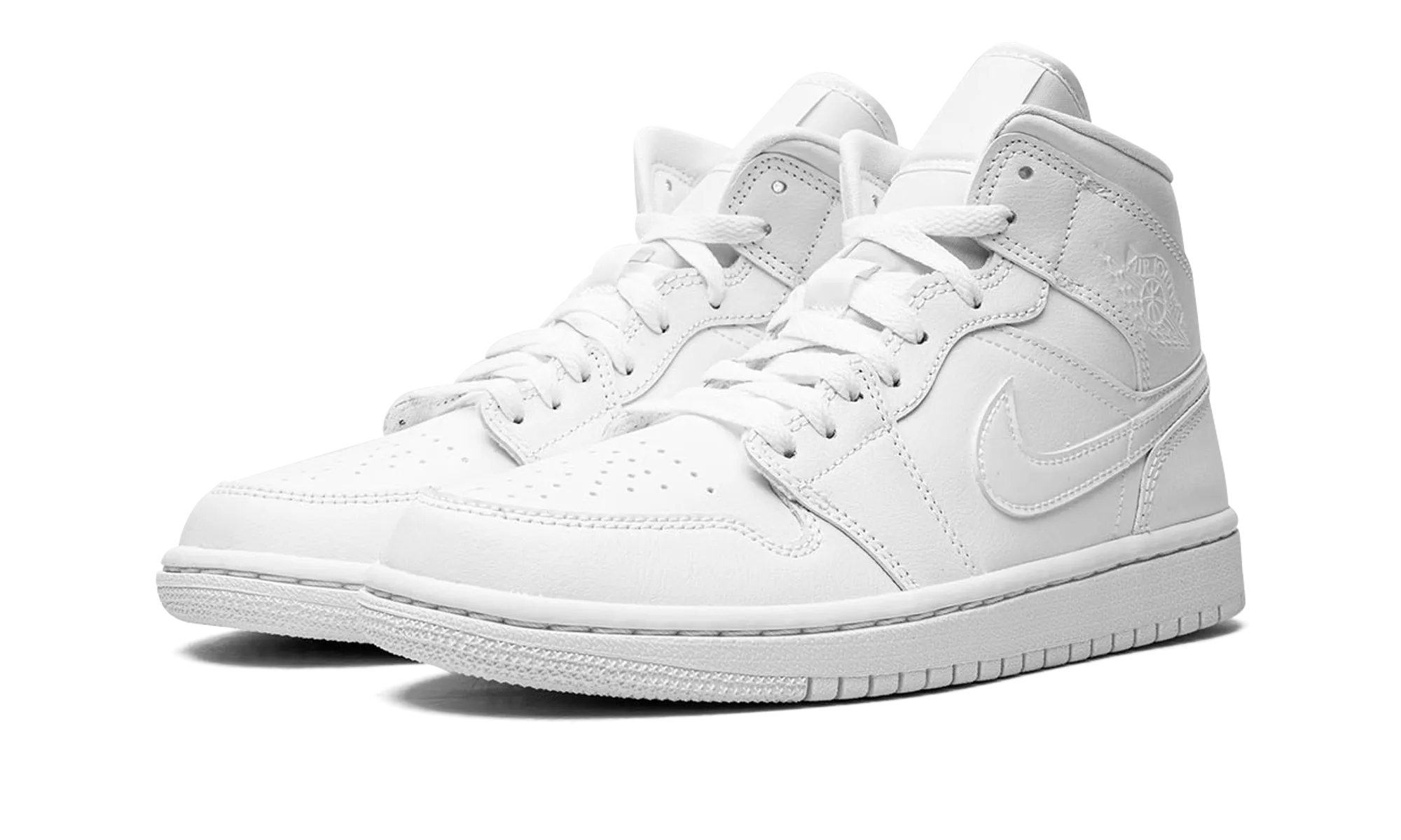 AIR JORDAN 1 MID WMNS "Triple White 2022" Fashion Basics