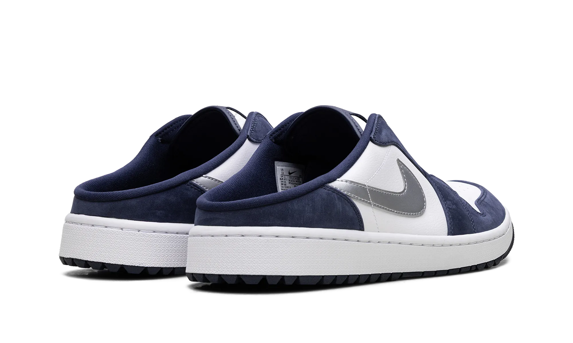 Vulcanized Sole Tech Air Jordan 1 Mule Golf "Midnight Navy"