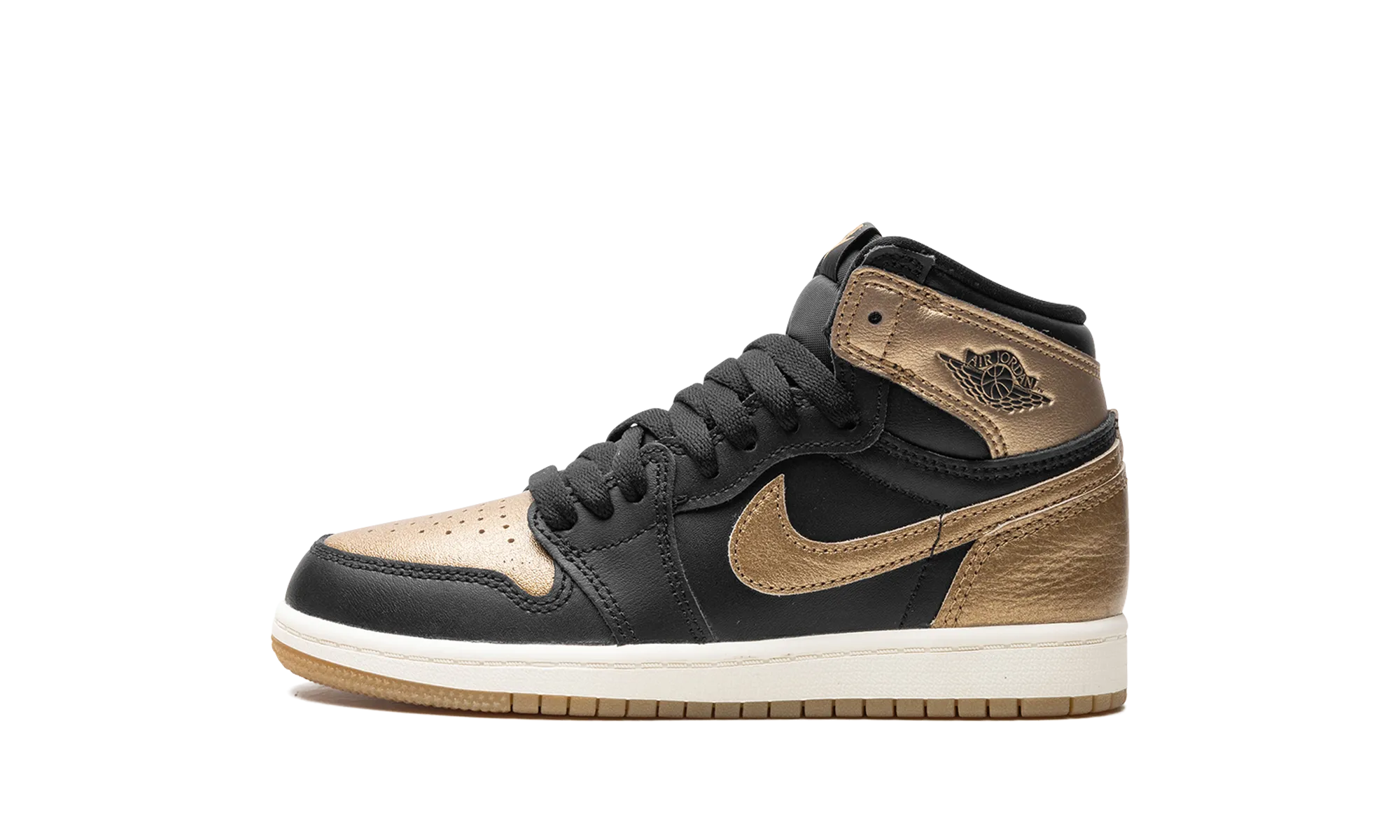 Breathable Lining Performance Style Air Jordan 1 PS "Black Metallic Gold"