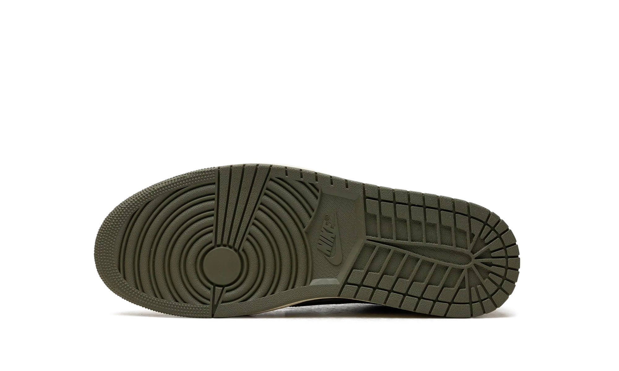 Ergonomic Heel Counter Air Jordan 1 "Travis Scott - Medium Olive"