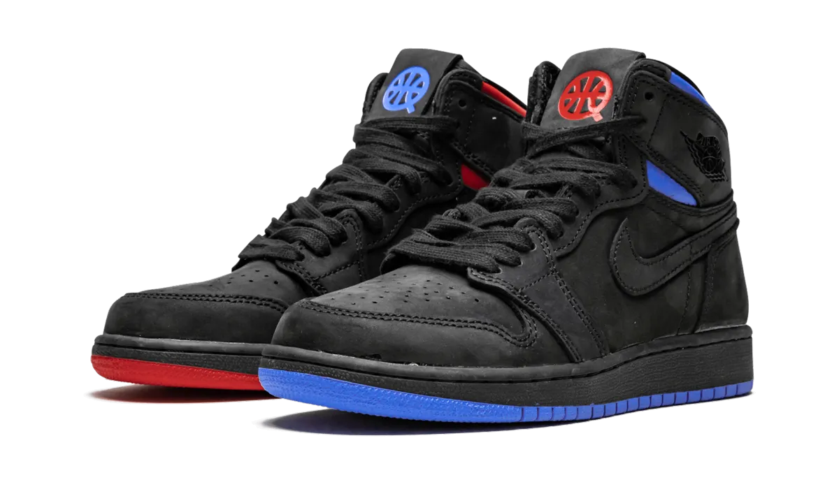 Air Jordan 1 Ret Hi OG Q54 GS "Quai 54" Shine Finish Water Resistant Build