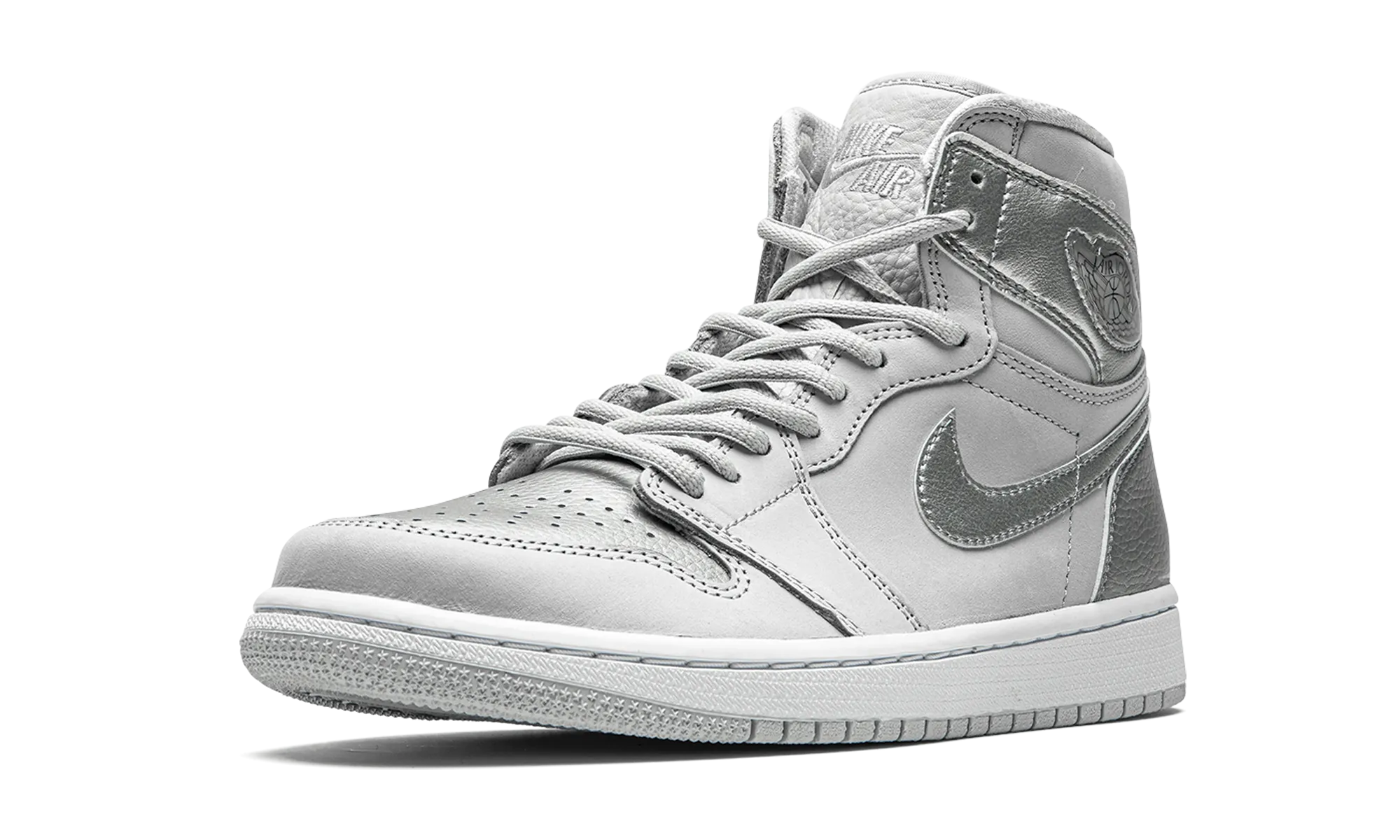 Trendy Performance Air Jordan 1 Retro High CO.JP "Metallic Silver"