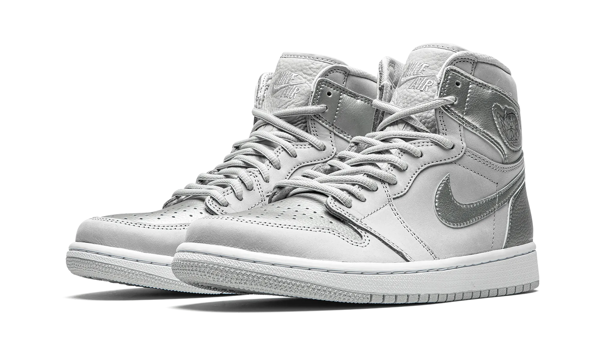Neutral Cushioning Profile Everyday Life Air Jordan 1 Retro High CO.JP "Metallic Silver"