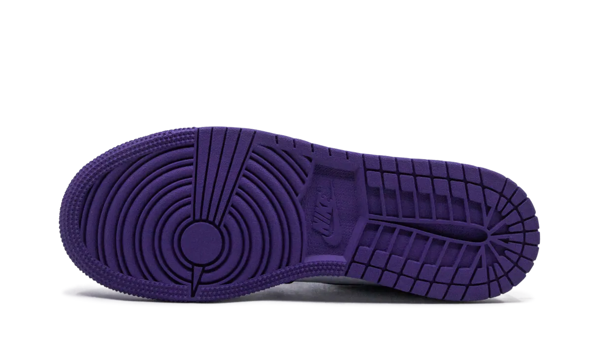 Air Jordan 1 Retro High OG GS "Court Purple 2.0" Elastic Gore