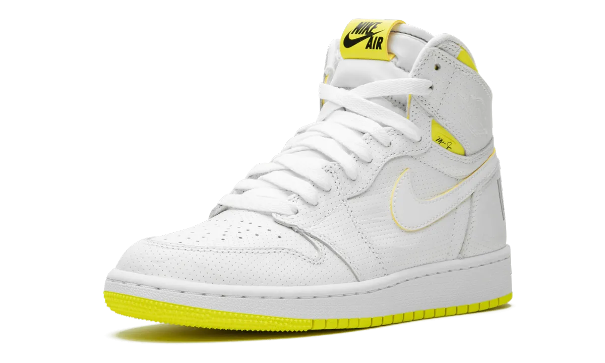 Air Jordan 1 Retro High OG GS "First Class Flight" Quick Pace Wear ease