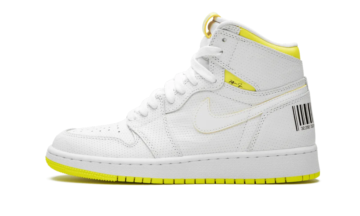 Air Jordan 1 Retro High OG GS "First Class Flight" Maximum arch
