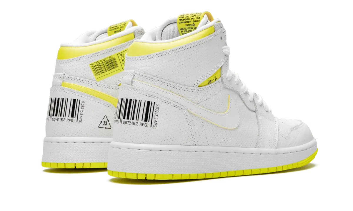 Air Jordan 1 Retro High OG GS "First Class Flight" Quick Dry Materials