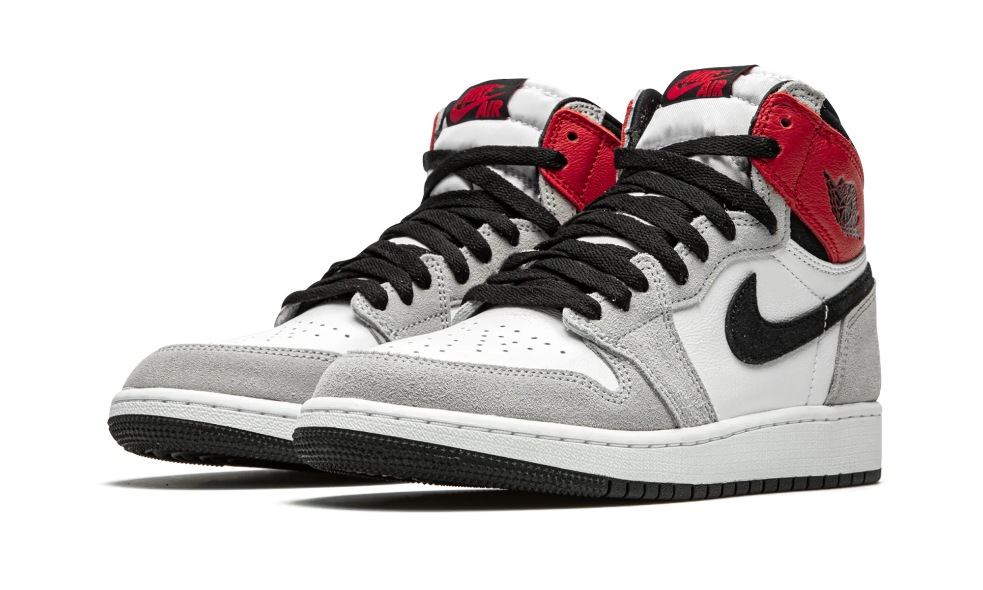 Comfort Soft Air Jordan 1 Retro High OG GS "Light Smoke Grey"
