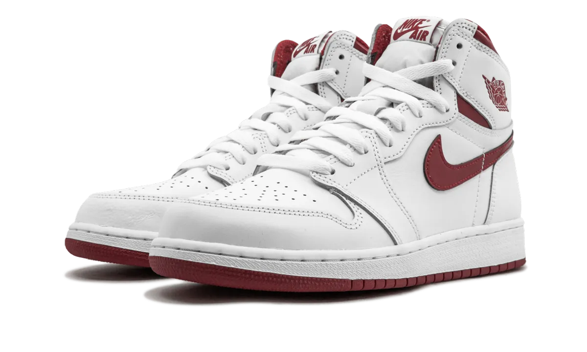 Air Jordan 1 Retro High OG GS "Metallic Red" Soft Arch