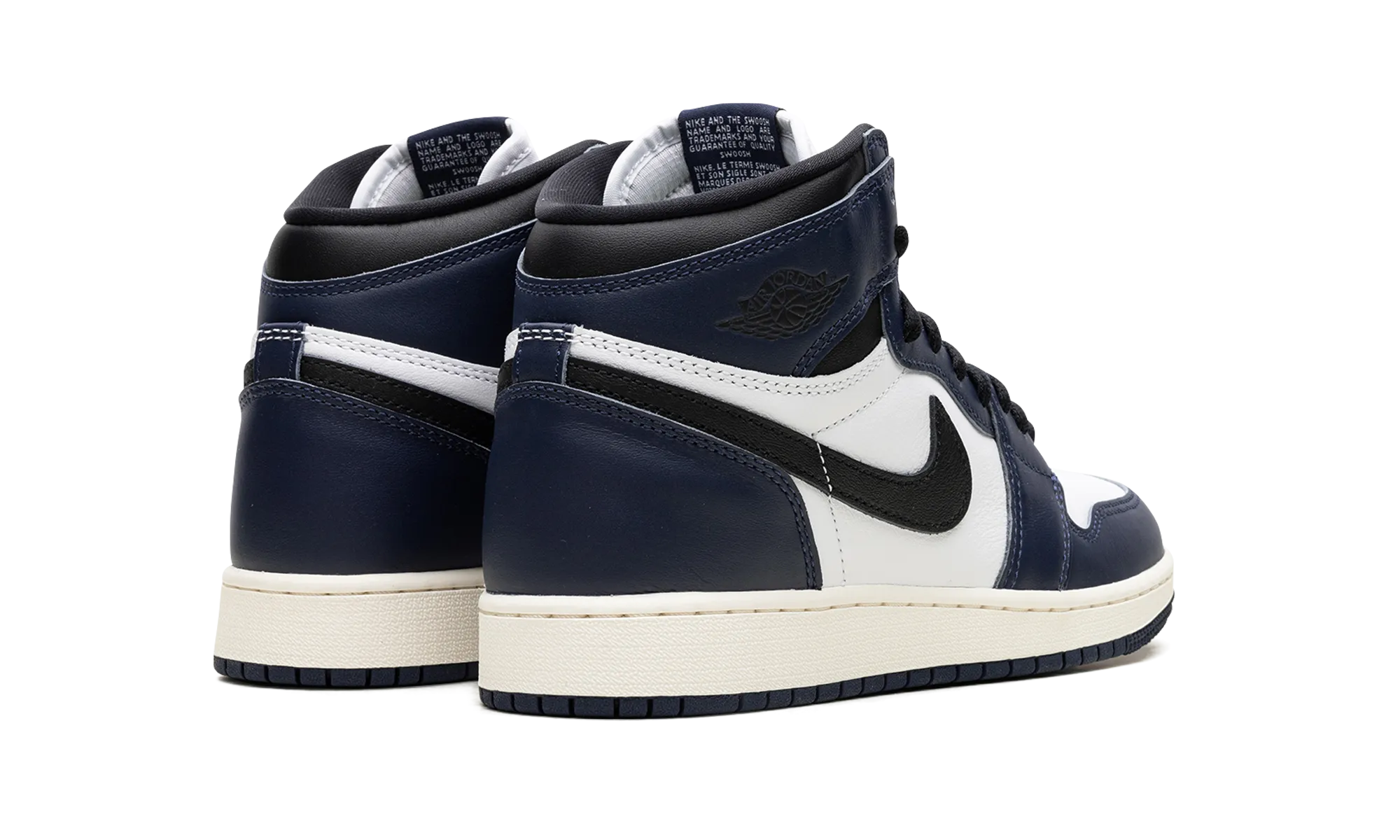 Air Jordan 1 Retro High OG GS "Navy" Flexible Traction Multi-functional breathability