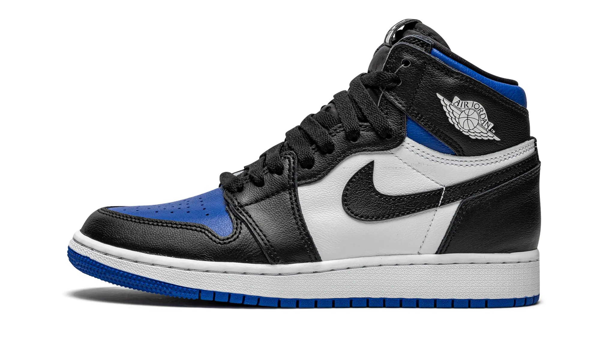 Comfortable Movement Air Jordan 1 Retro High OG GS "Royal Toe"