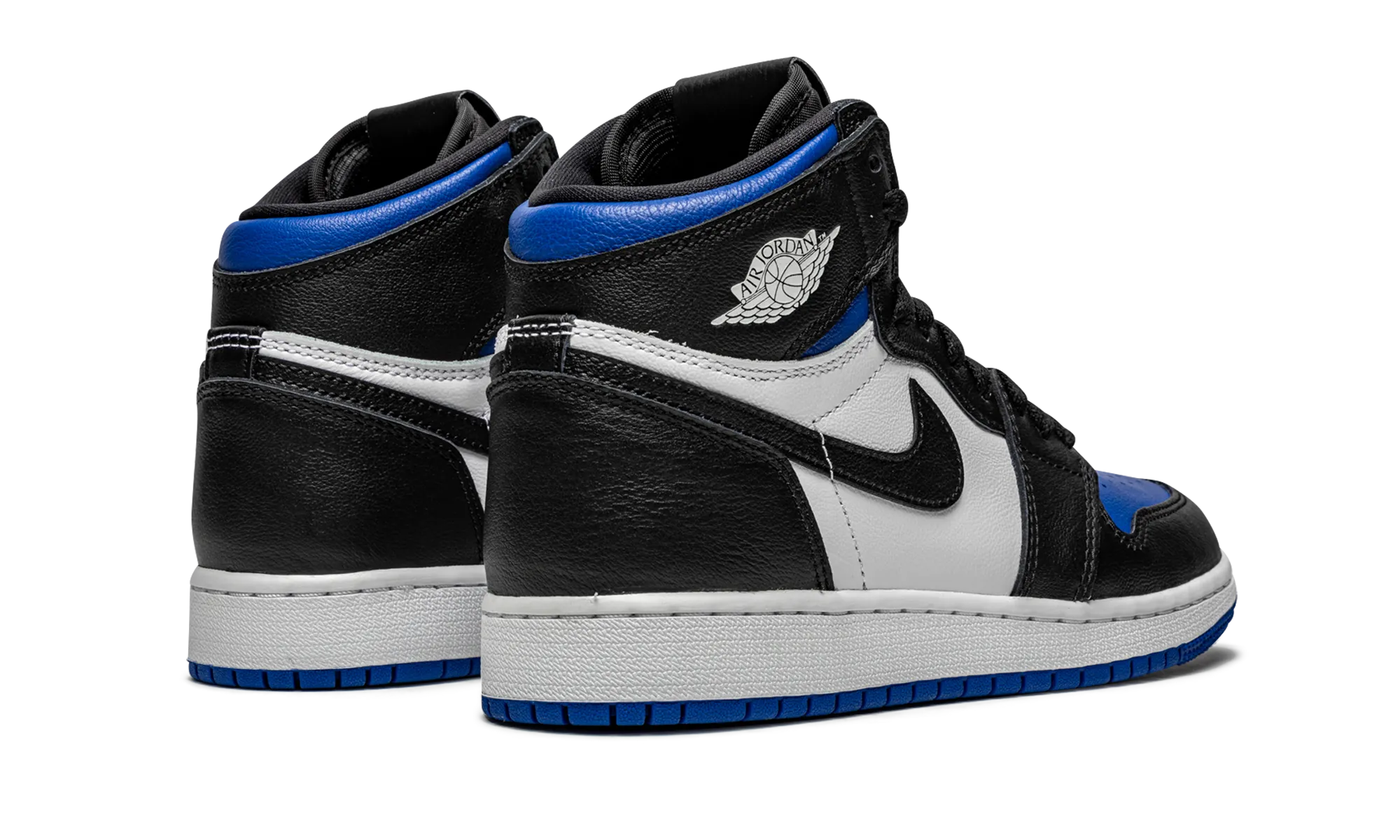 Modern Walk Quick Fit Air Jordan 1 Retro High OG GS "Royal Toe"