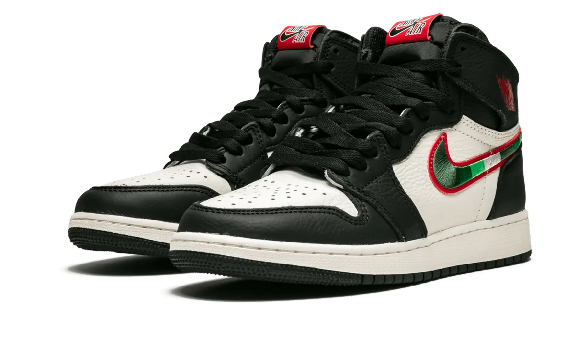 Air Jordan 1 Retro High OG GS "Sports Illustrated / A Star Is Born" Airflow Channel Tech Slip Resistant Pattern