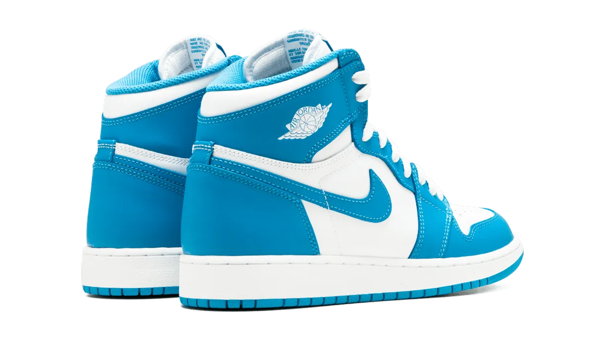 Air Jordan 1 Retro High OG GS "UNC" Casual Footwear Flexible Midsole