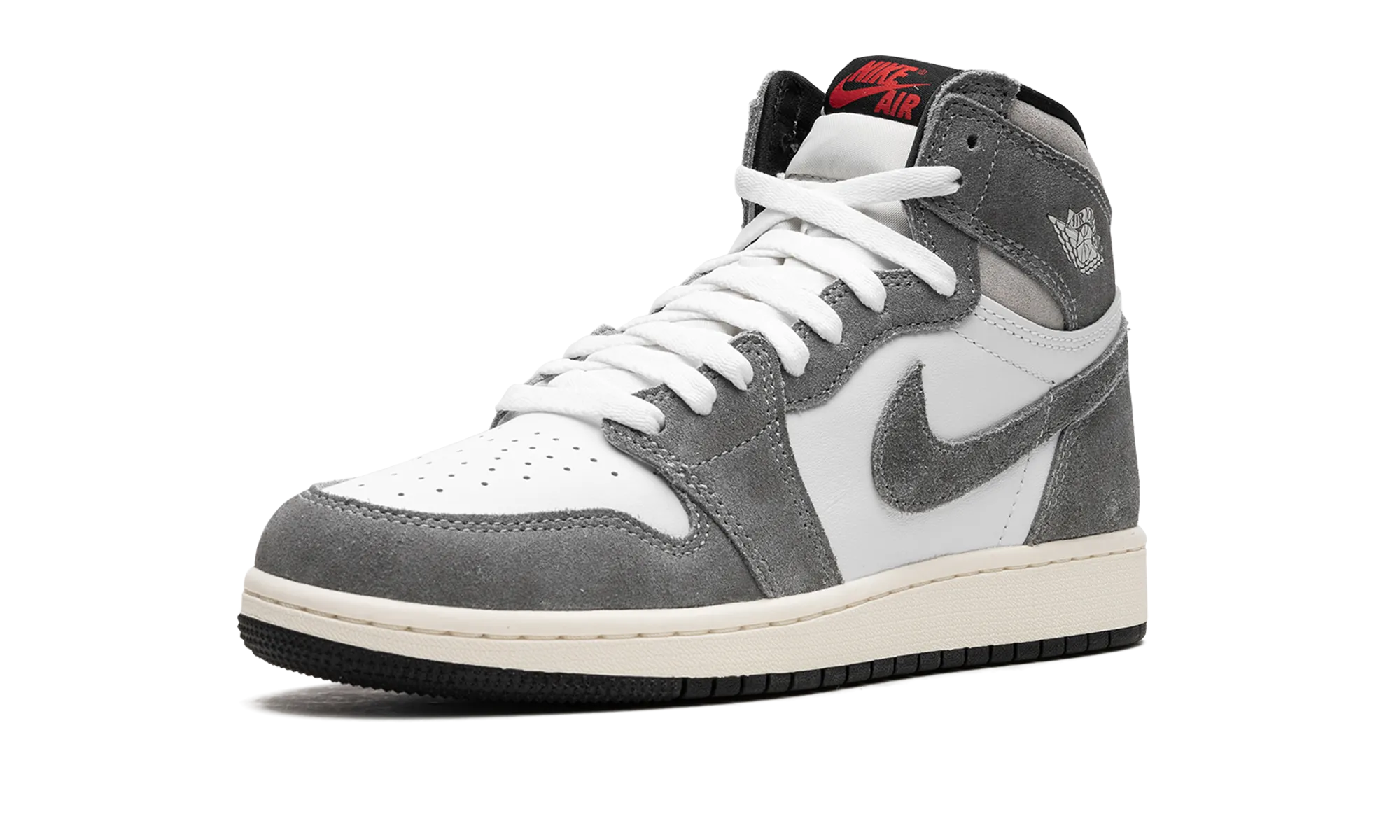 Air Jordan 1 Retro High OG GS "Washed Black" Water Resistant Knit Multi   Purpose Use