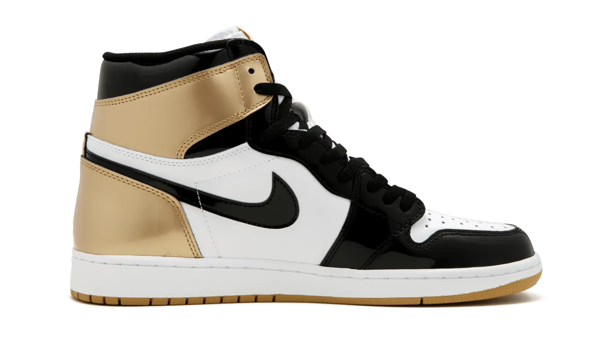 Air Jordan 1 Retro High OG NRG "Gold Top 3" Running Routine Shock Performance