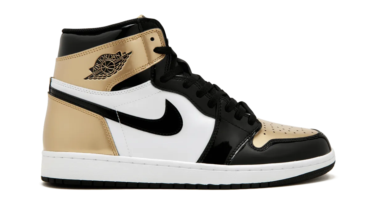 Air Jordan 1 Retro High OG NRG "Gold Top 3" Clean Silhouette