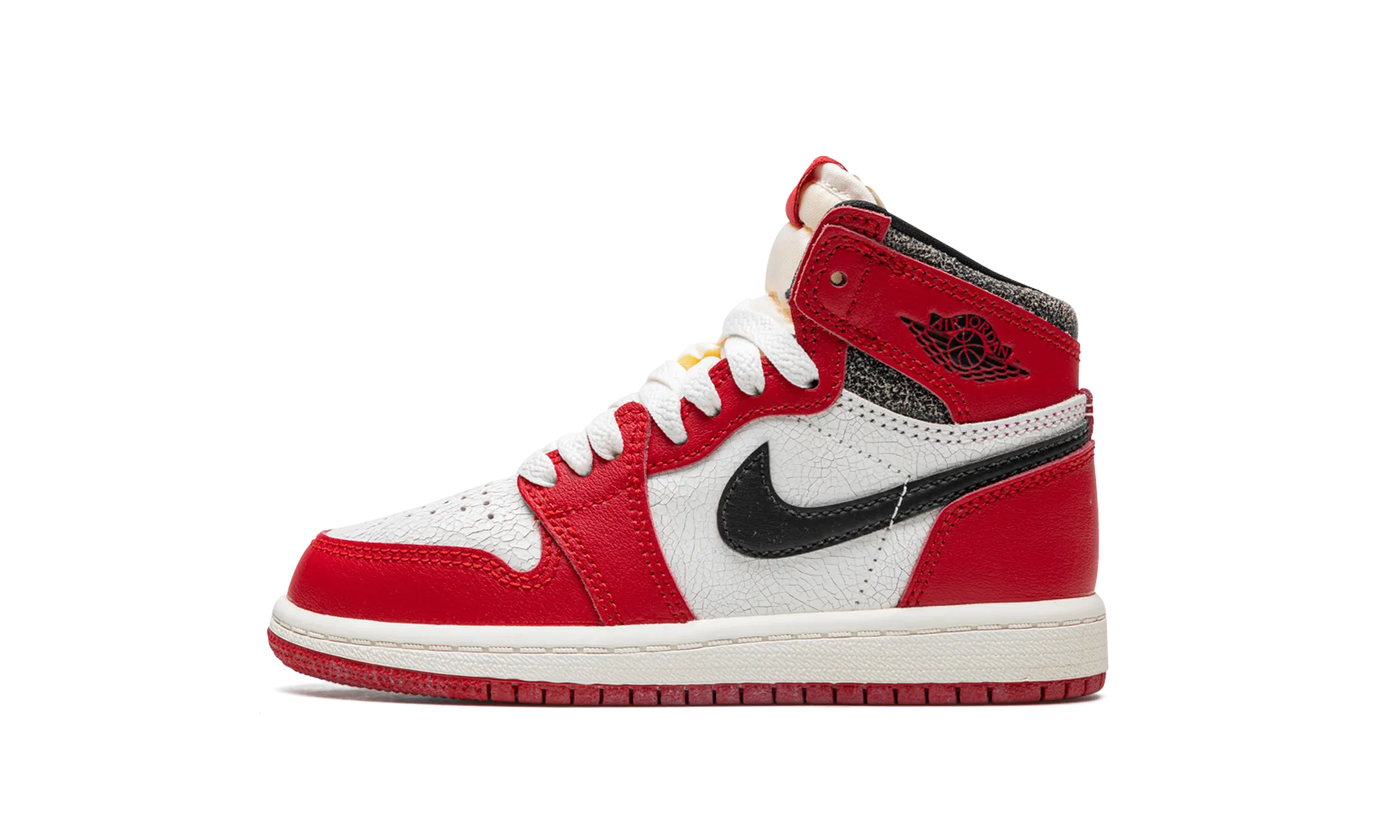 Air Jordan 1 Retro High OG PS "Chicago Lost and Found" Microperforated Ventilation Flexible TPU Shank