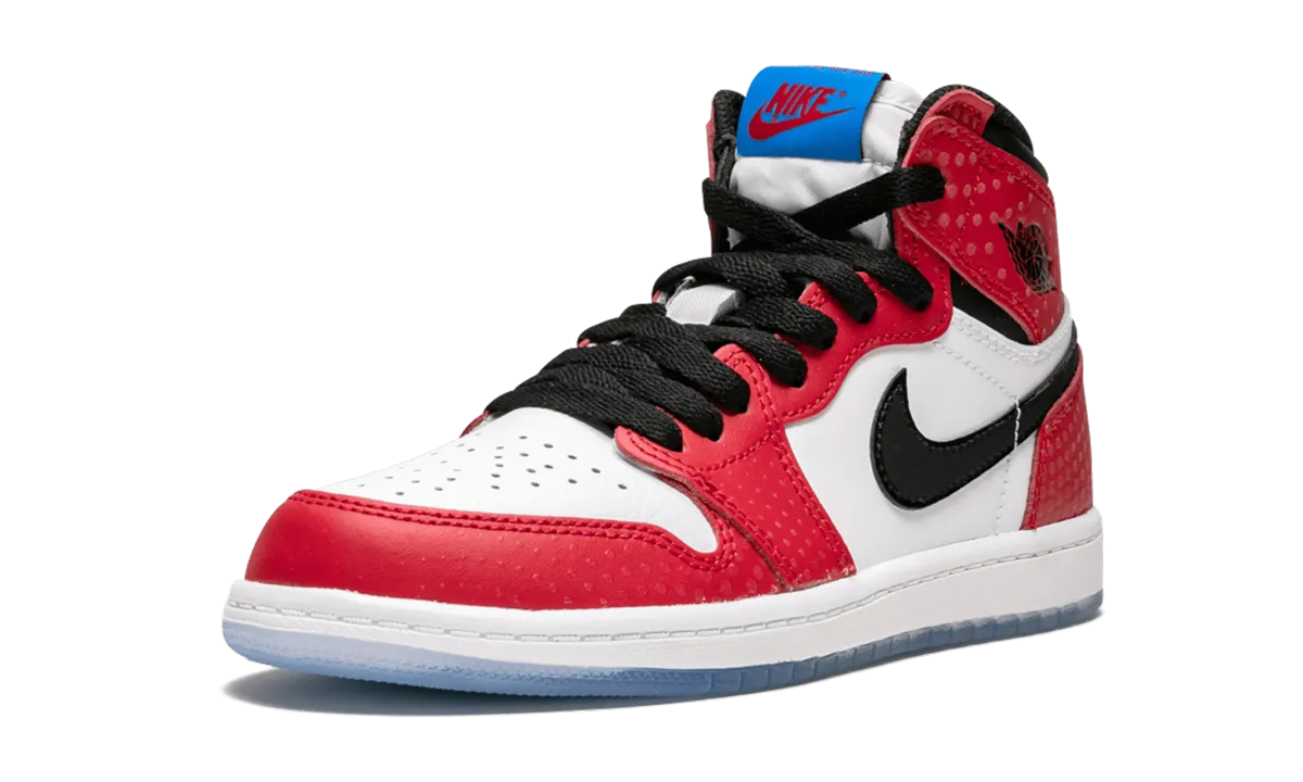 Quick lacing Air Jordan 1 Retro High OG PS "SpiderVerse"