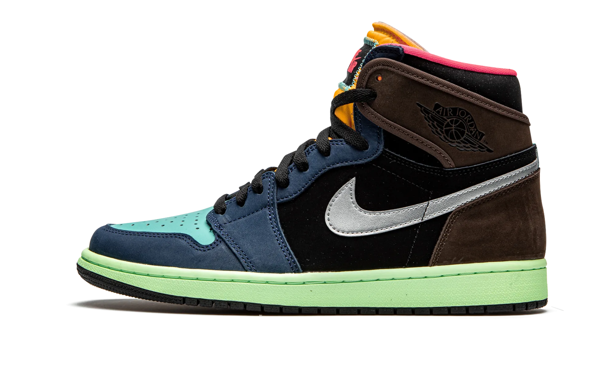 Soft Leather Finish Smart Design Air Jordan 1 Retro High OG "Bio Hack"