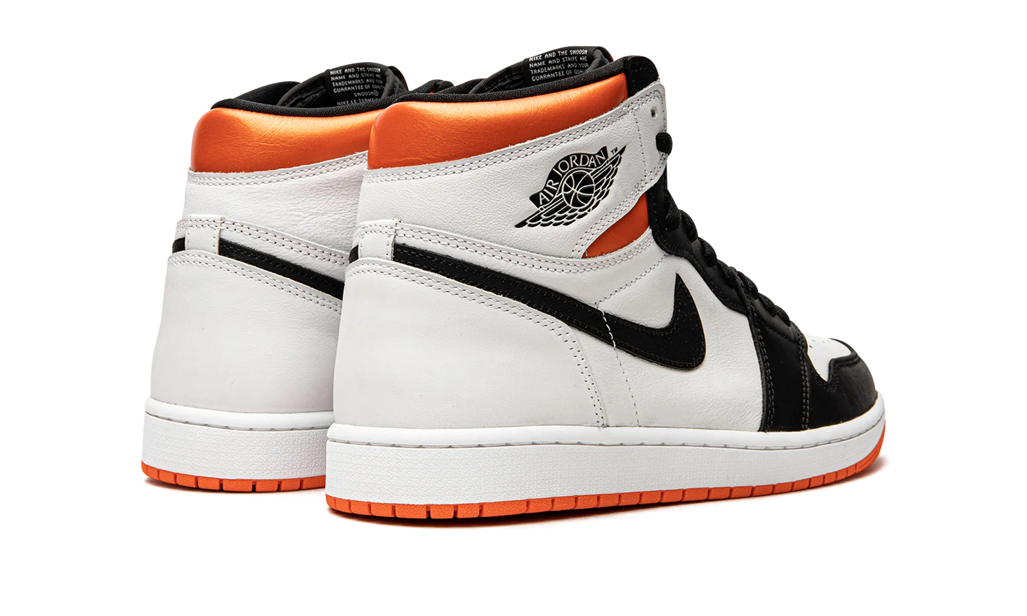 Workout Session Comfortable Linings Air Jordan 1 Retro High OG "Electro Orange"
