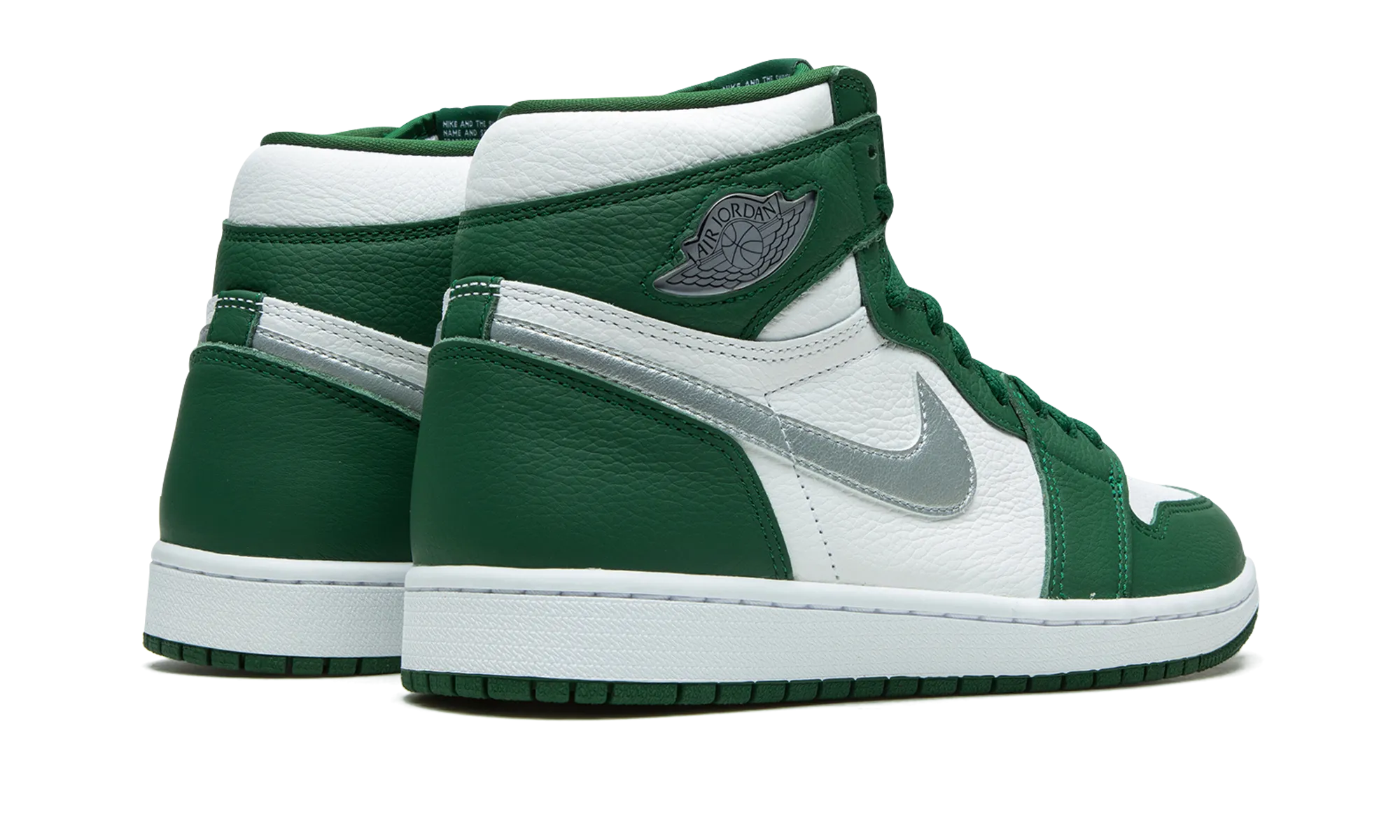 Air Jordan 1 Retro High OG "Gorge Green" RubberHeel Ultra Flex Grooves