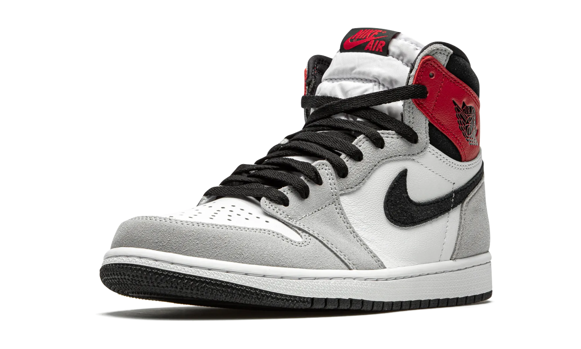 Adjustable Fit Technology Air Jordan 1 Retro High OG "Light Smoke Grey"