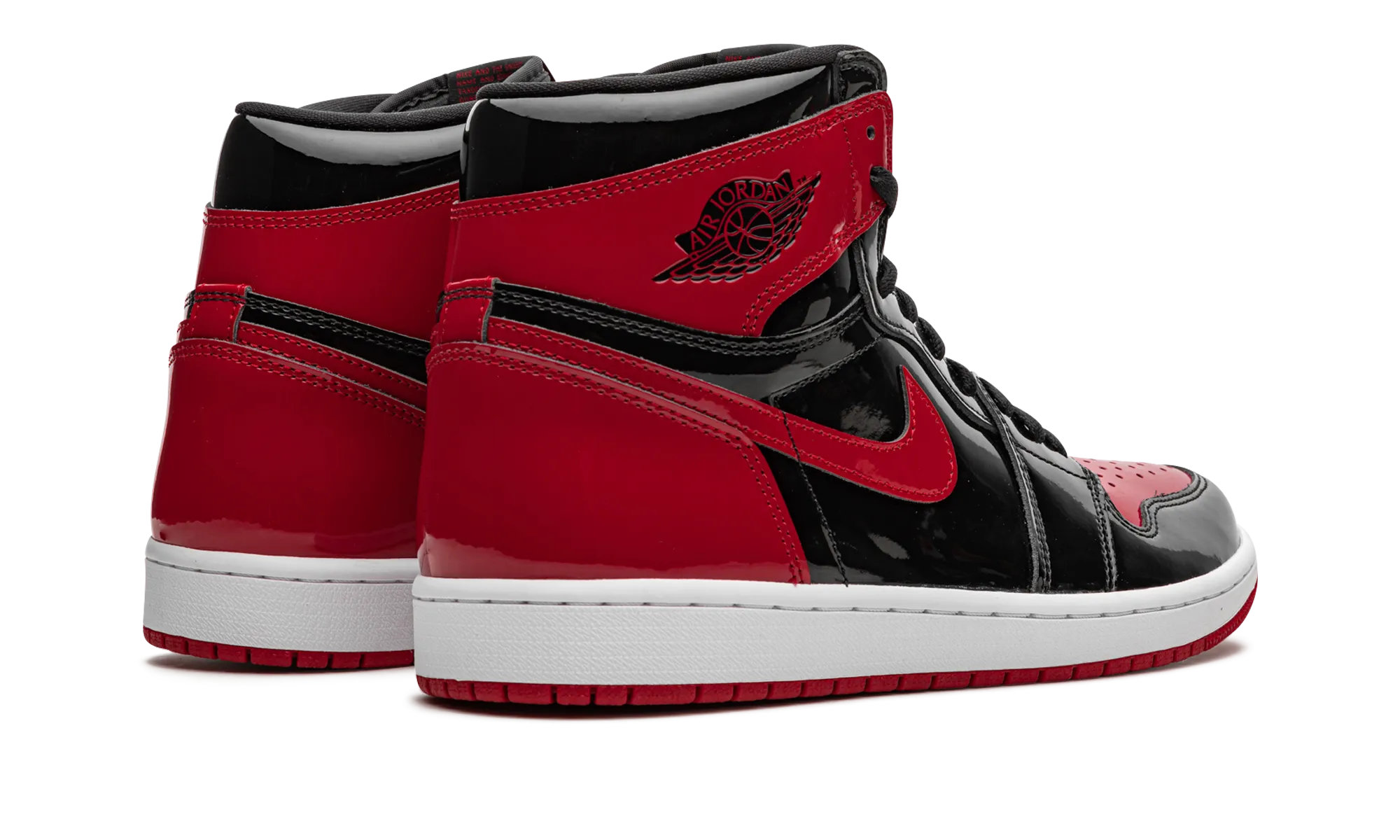 Air Jordan 1 Retro High OG "Patent Bred" Impact-absorbing durability