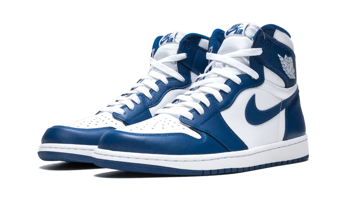 warm weather Extended Heel Counter Air Jordan 1 Retro High OG "Storm Blue"