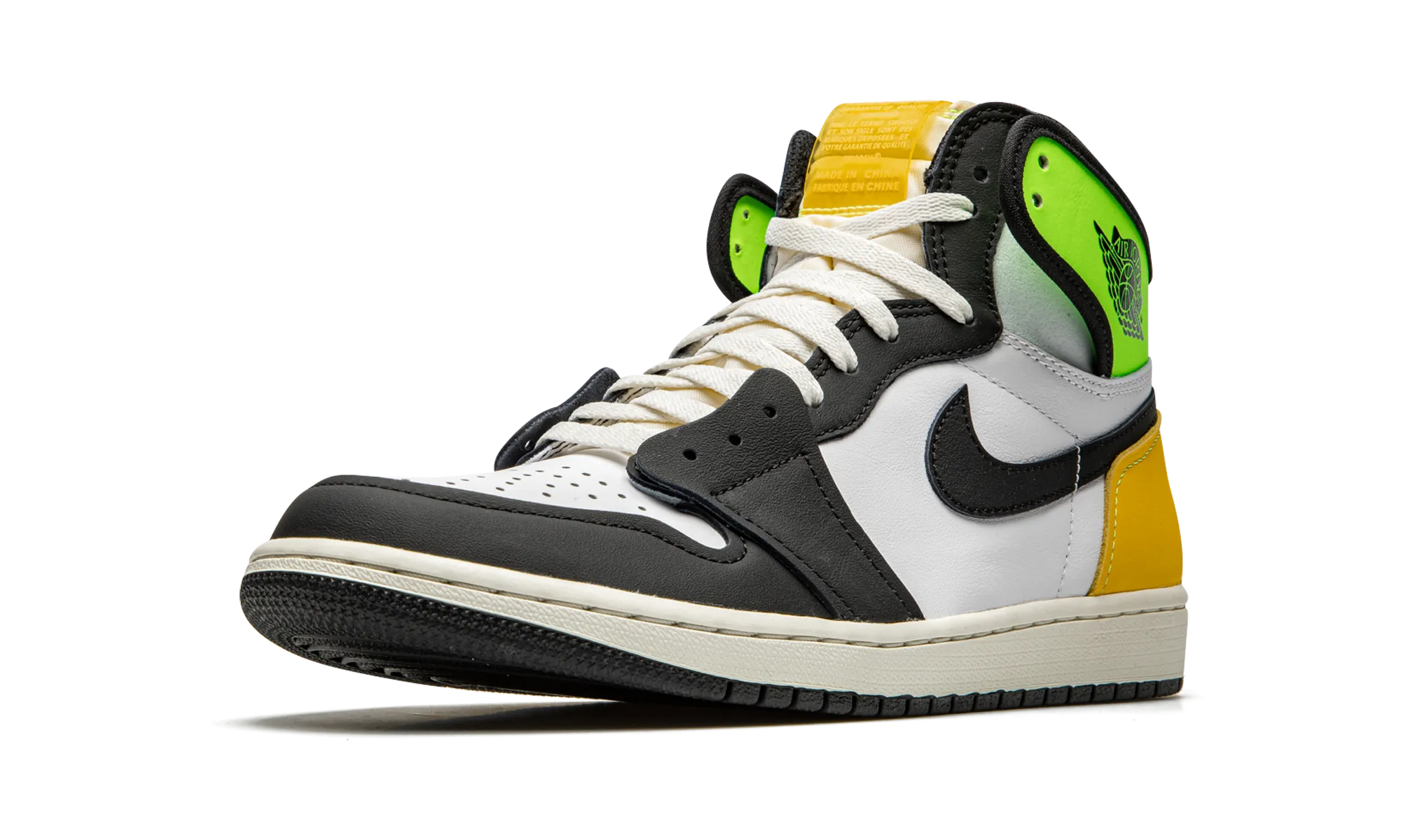 Cloud Support Air Jordan 1 Retro High OG "Volt Gold"