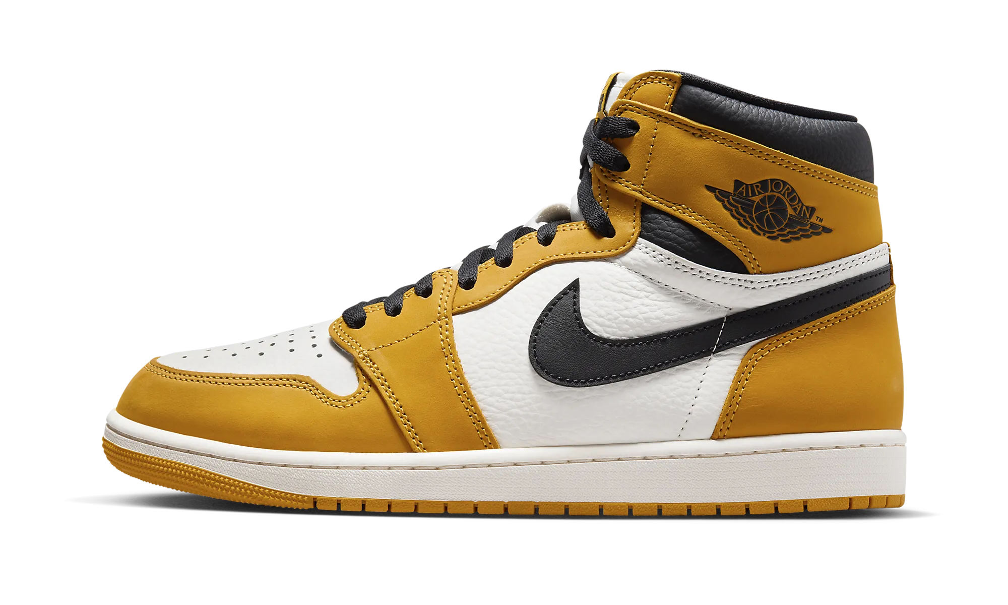 Cloud Soft Air Jordan 1 Retro High OG "Yellow Ochre"