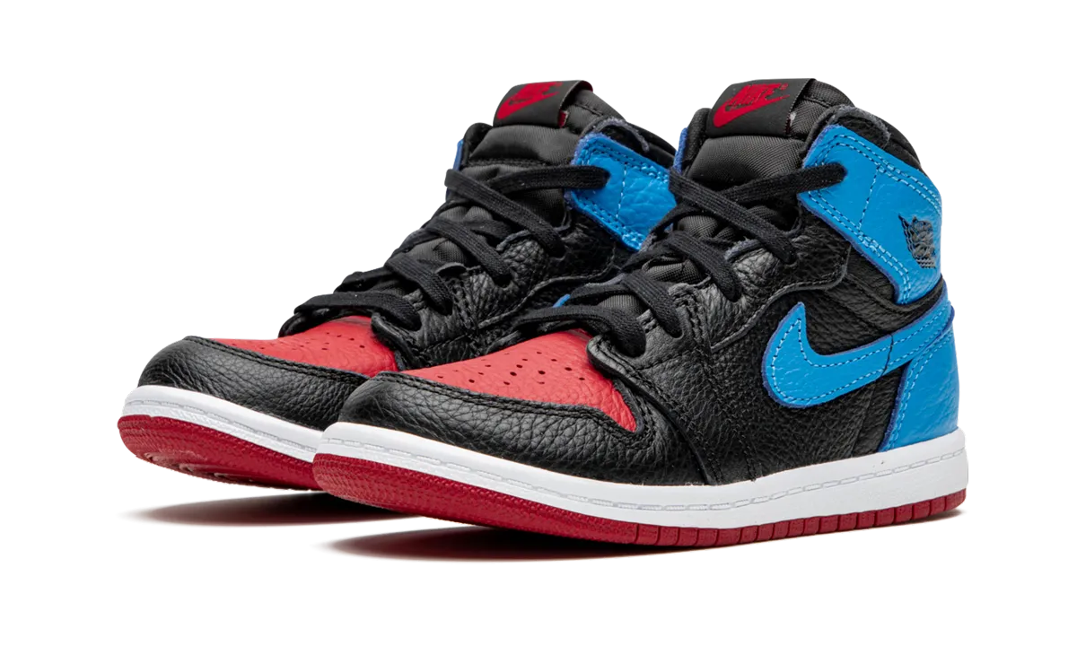 Air Jordan 1 Retro High OG TD "UNC to Chicago" Quiet Walk Elastic