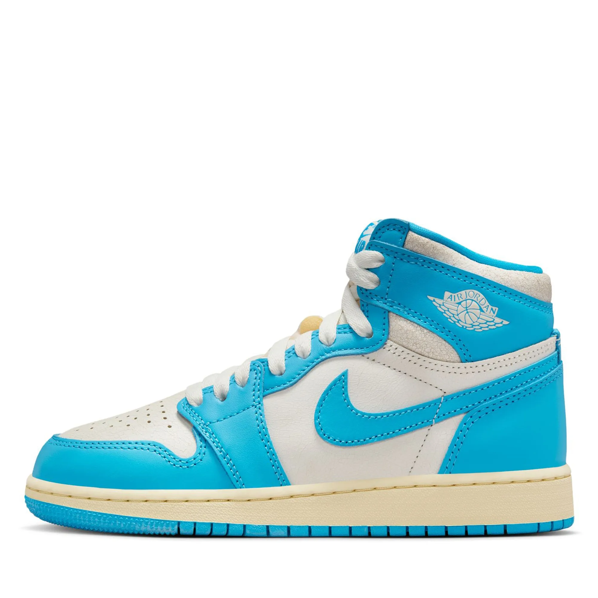 Style Move Air Jordan 1 Retro High OG 'UNC Reimagined' (GS) - Dark Powder Blue/Sail
