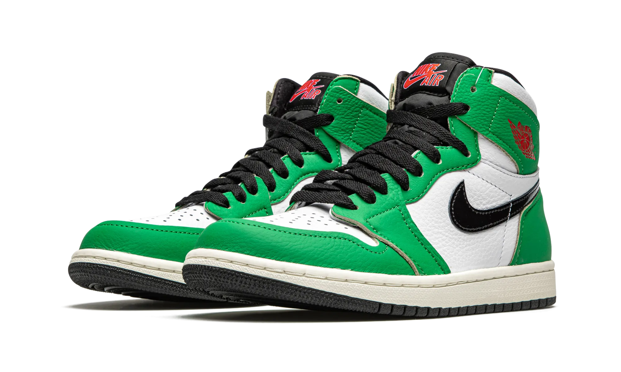 AIR JORDAN 1 RETRO HIGH OG WMNS "Lucky Green" Active Look Walk Tech