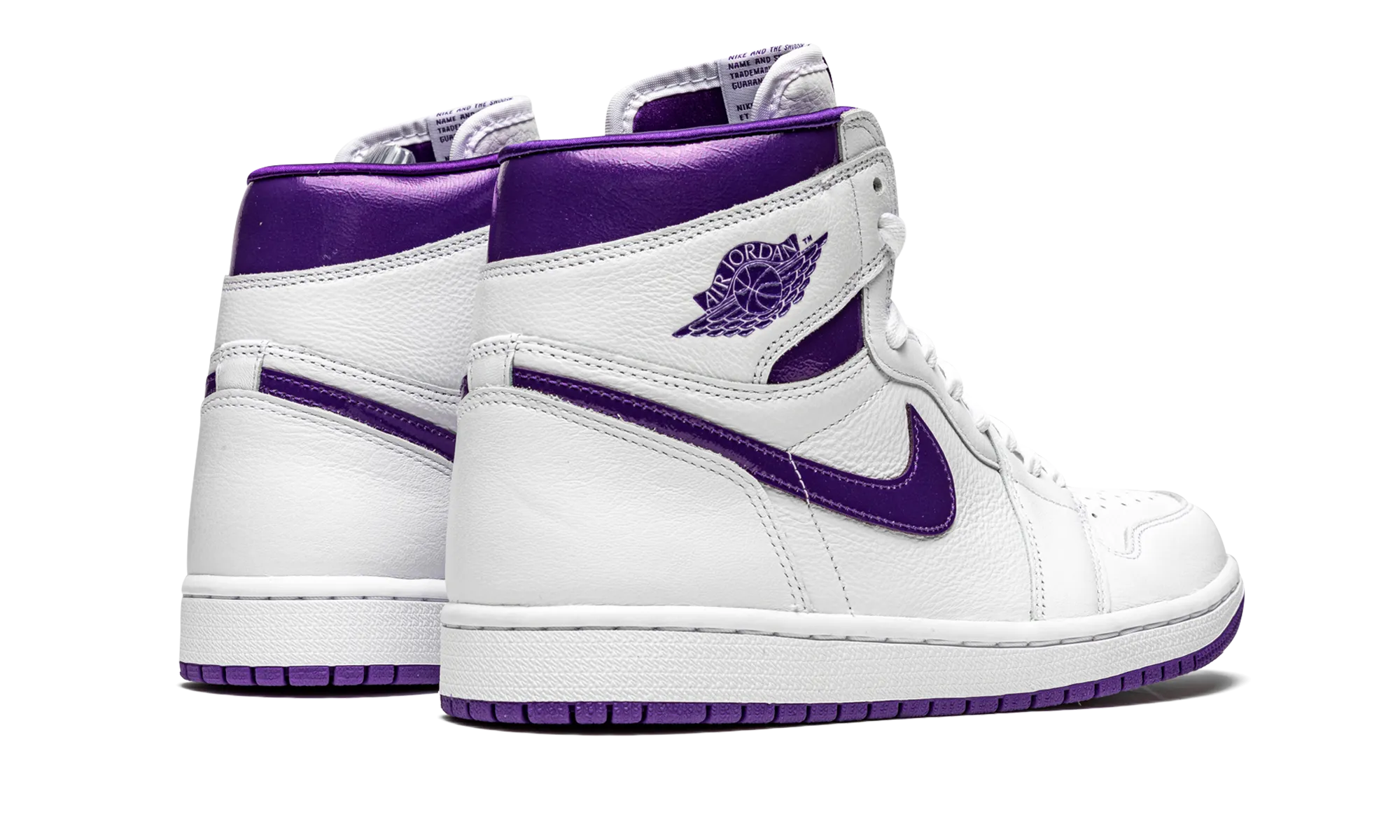 Shock Absorbing Foam AIR JORDAN 1 RETRO HIGH WMNS "Court Purple"