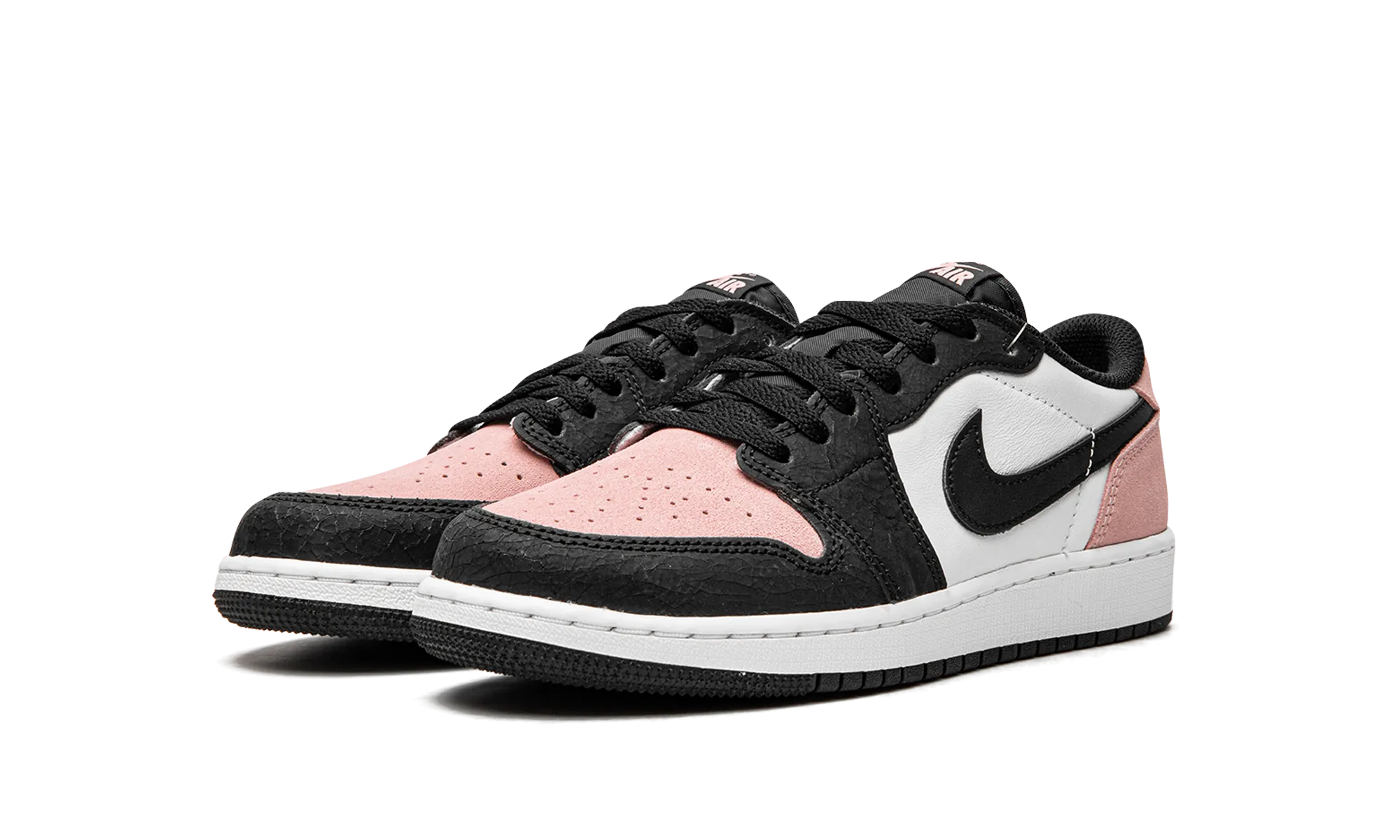 Retro design Air Jordan 1 Retro Low OG GS "Bleached Coral"