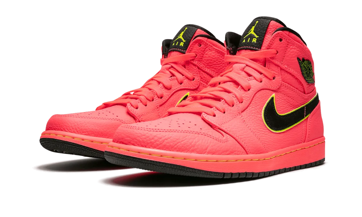 Power Move Compact Fit AIR JORDAN 1 RETRO PREM MNS WMNS "Hot Punch"
