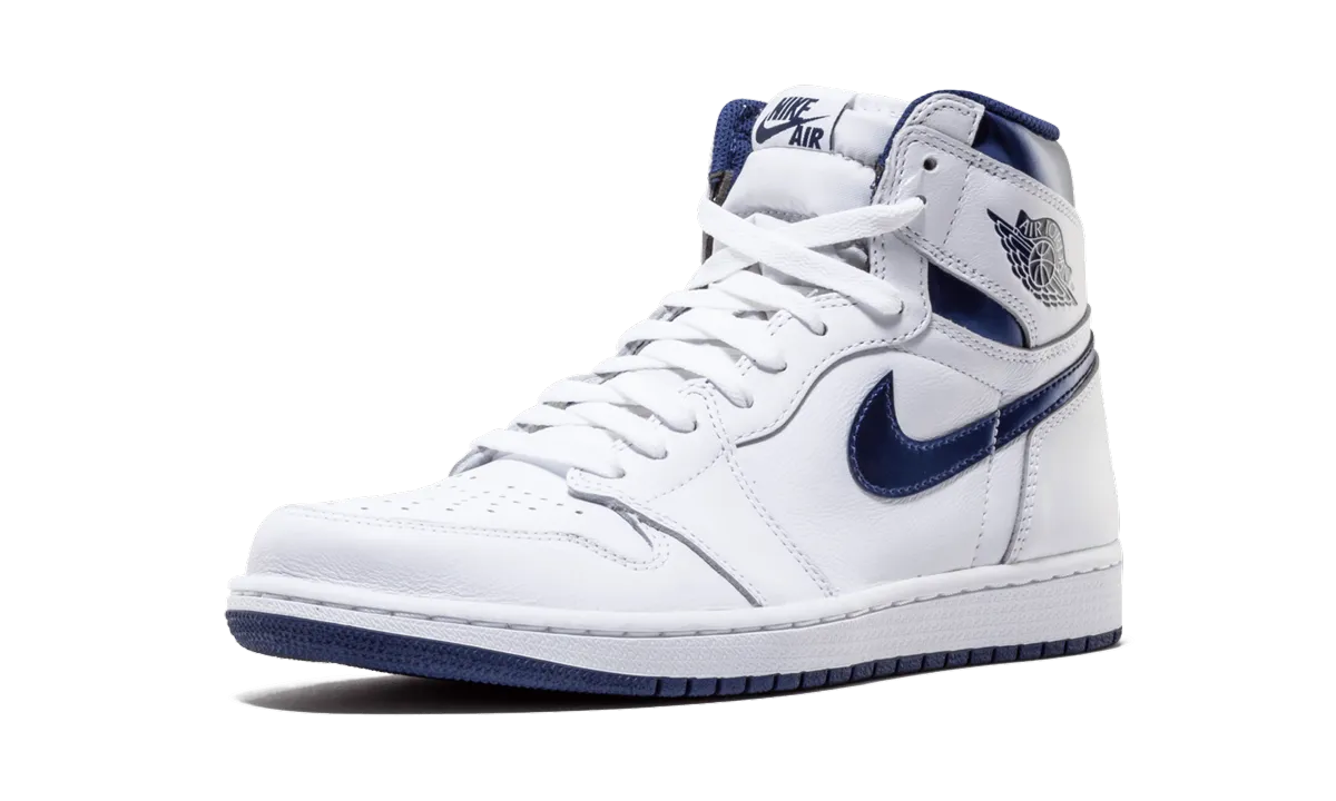 High Elasticity Air Jordan 1 Retro "Metallic Navy"