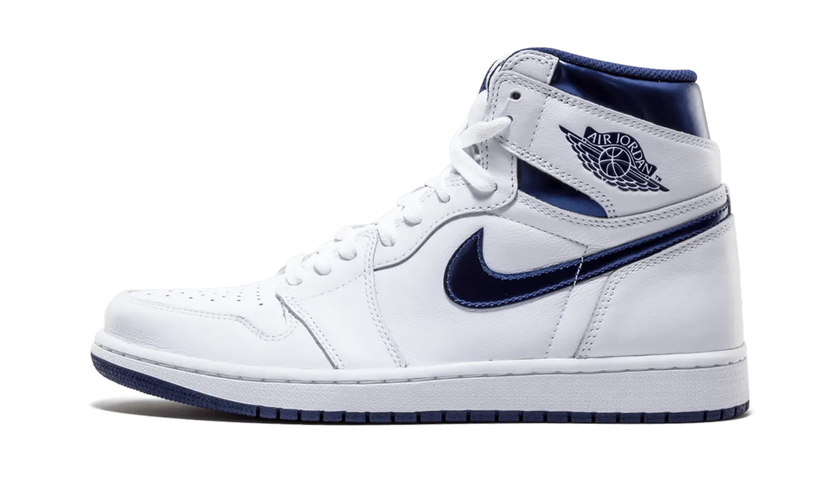 Bold Grip Cool Weather Air Jordan 1 Retro "Metallic Navy"