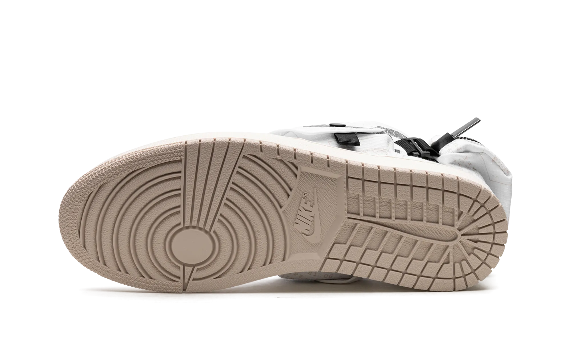 Pointed Toe Air Jordan 1 Utility "WHITE BLACK"