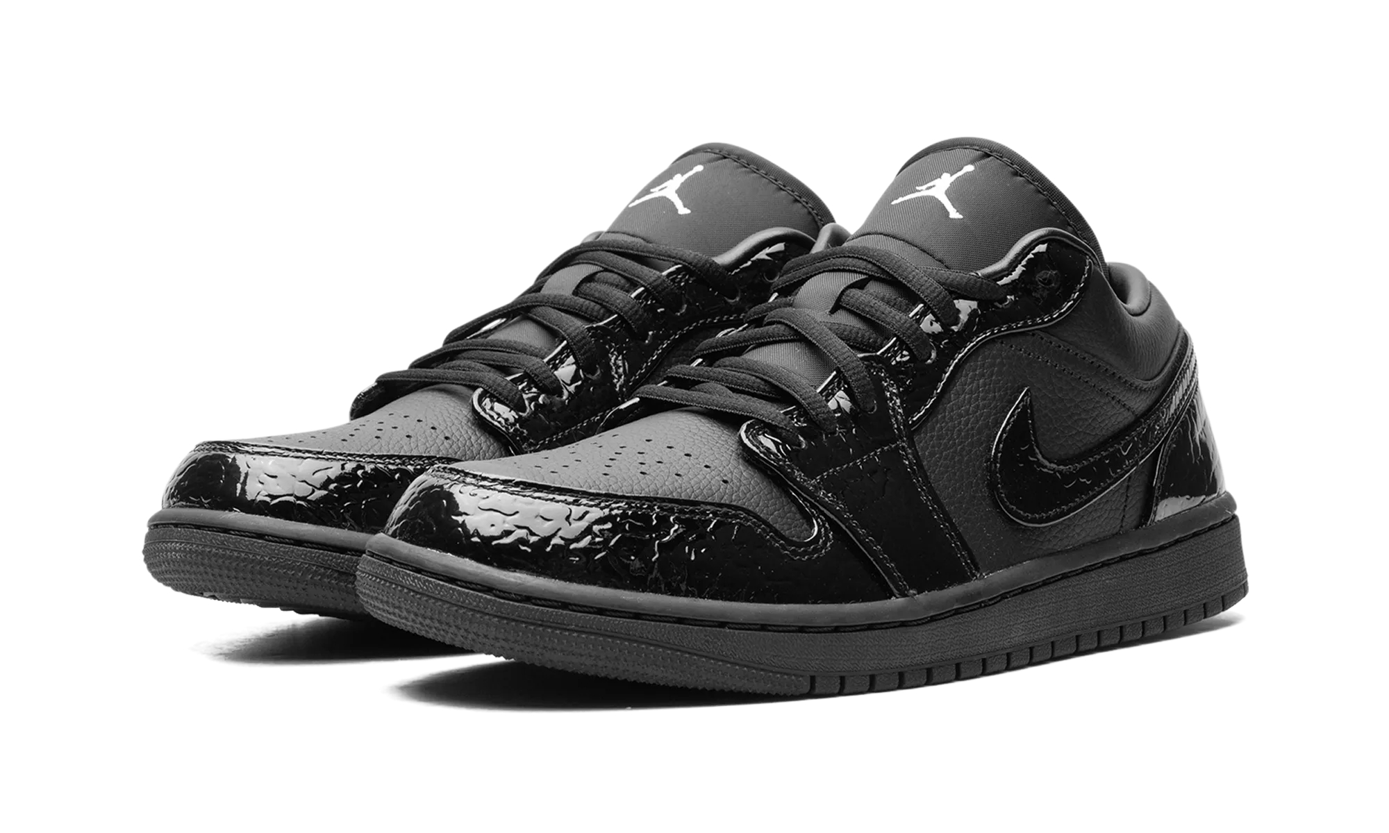 Ergonomic Heel Counter Phylon Midsole Air Jordan 1 WMNS "Black Croc"
