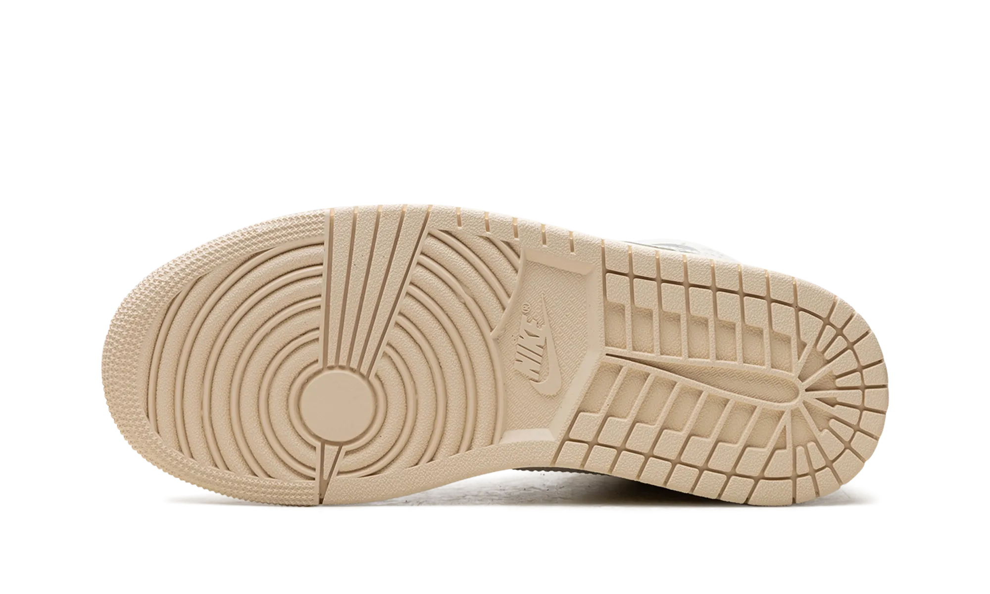 Air Jordan 1 WMNS "White / Light Tan" Smooth Soles Retro-inspired