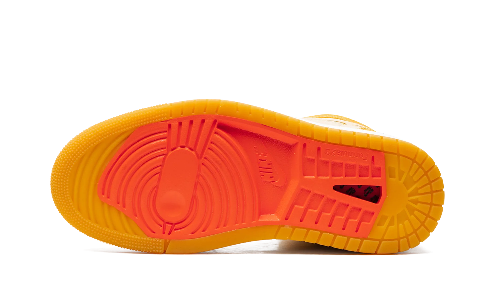 Dynamic Edge Tactile Grip Patterns Air Jordan 1 Zoom Air CMFT 2 WMNS "Yellow Ochre/Tour Yellow-Pale Vanilla-Safety"