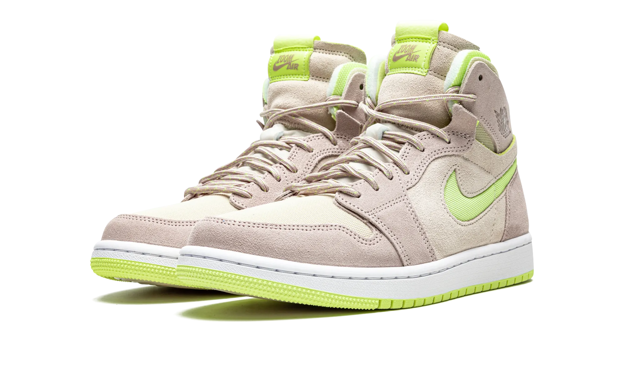 AIR JORDAN 1 ZOOM AIR CMFT WMNS "Lemon Twist" Weekend Moves Pressure Dispersion