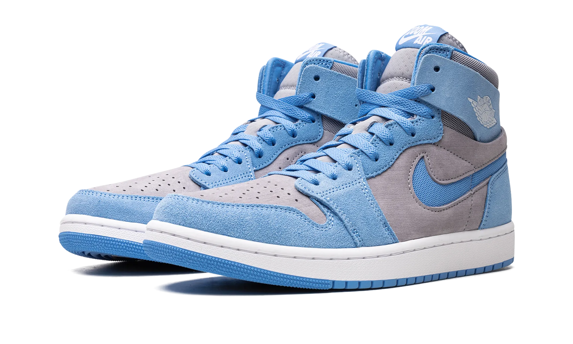 Air Jordan 1 Zoom CMFT 2 "University Blue" All Day Wear Comfort Light Jog