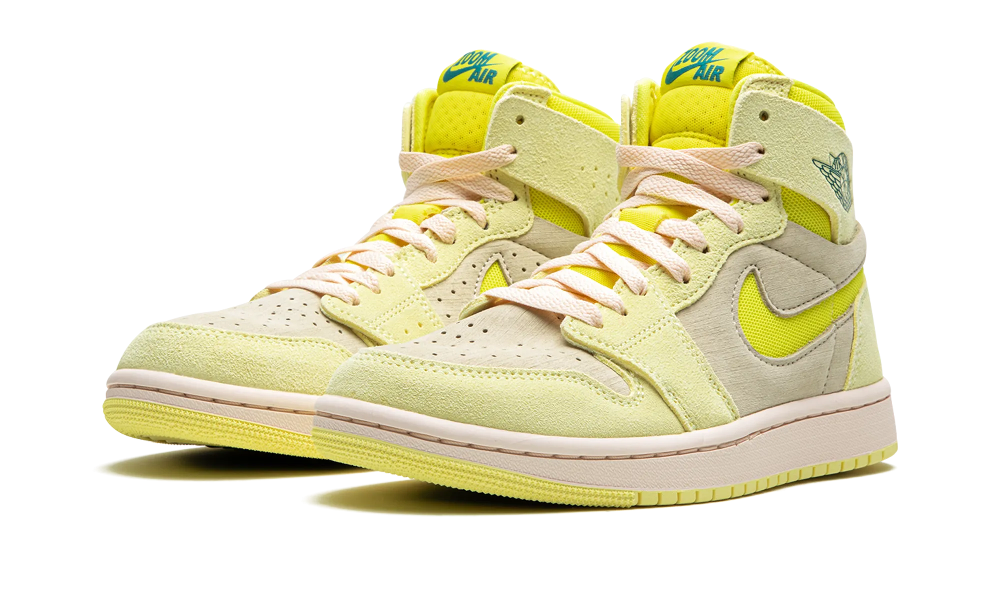Firm Cushion AIR JORDAN 1 ZOOM CMFT 2 WMNS "Citron Tint"